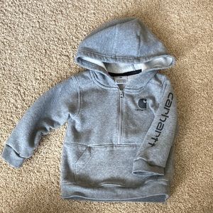 Carhartt Infant Boys Quarter Zip Sweatshirt 18m